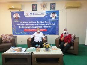 BPIP Audiensi dan Koordinasi dengan FH UBB Melakukan Kajian Peraturan Berbasis Pancasila